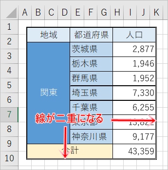 Excel カメラの使い方 表をコピー 枠線を消す Pcの鎖